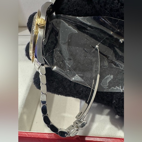 Omega Two-Tone Gold and Silver Watch - Picture 6 of 13